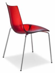 Червен модерен стол